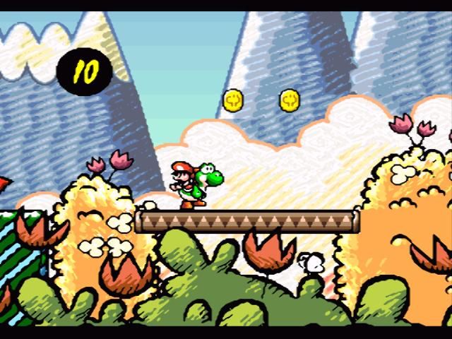 Mario Yoshi Island Game
